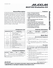 DataSheet MAX7452 pdf